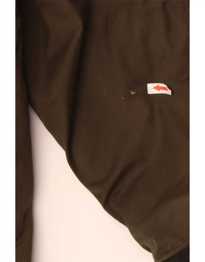 Superdry Parka con capucha para hombre, talla 40, poliéster caqui grande