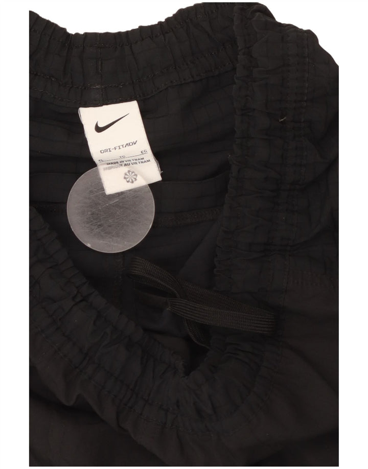 Nike Pantalones cortos deportivos Dri Fit para hombre XL Poliéster negro