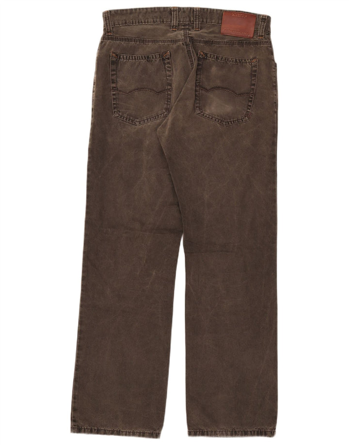 Vaqueros rectos para hombre Camel Active W33 L32 Algodón caqui
