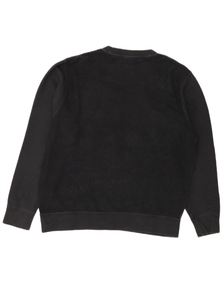 Nike Sudadera con gráfico gráfico tipo jersey de algodón negro mediano para hombre