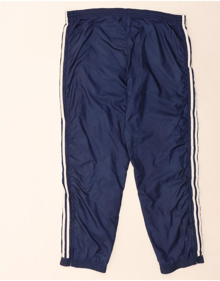 Adidas - Pantalones de chándal para hombre, talla 40, talla mediana, color azul marino, poliamida