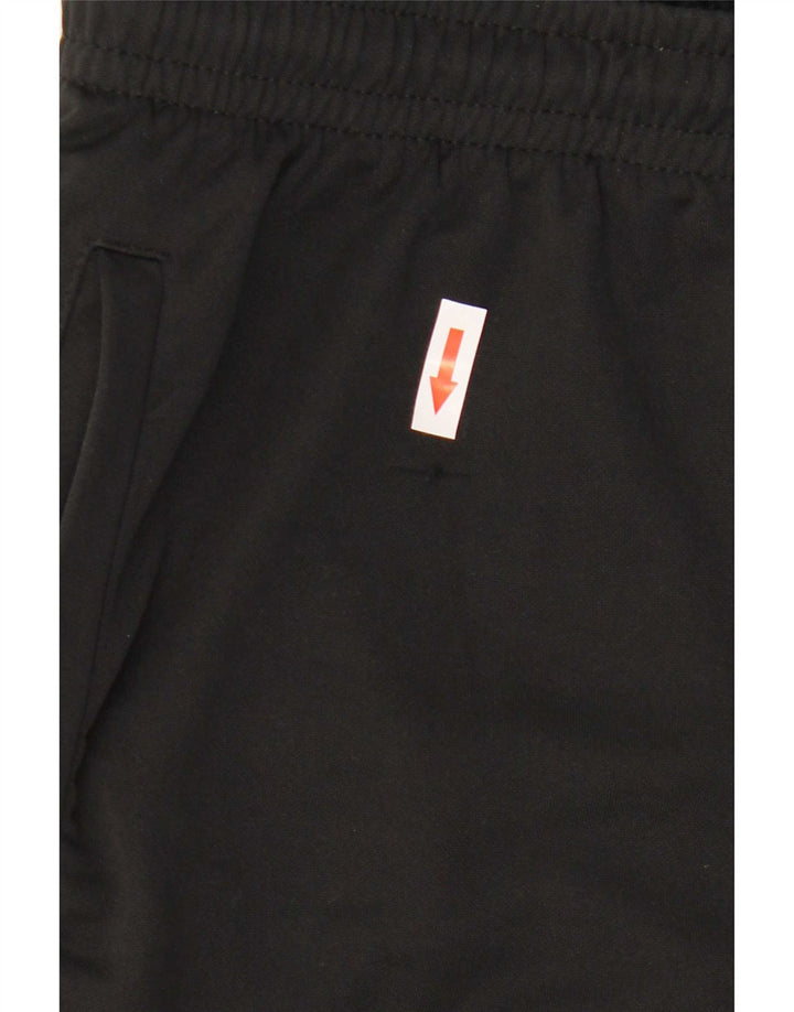 Kappa Hombre Pantalones De Chándal Gráficos Poliéster Negro Mediano