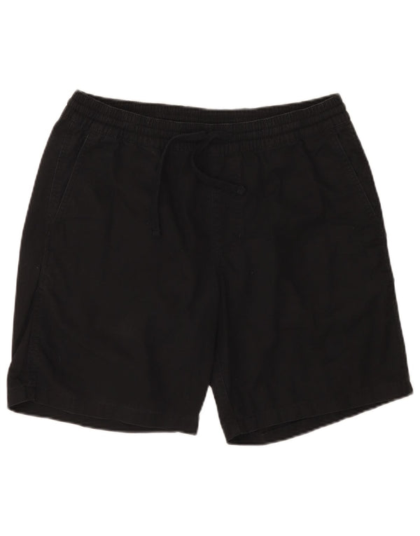 Pantalones cortos chinos Vans para hombre medianos W32 algodón negro