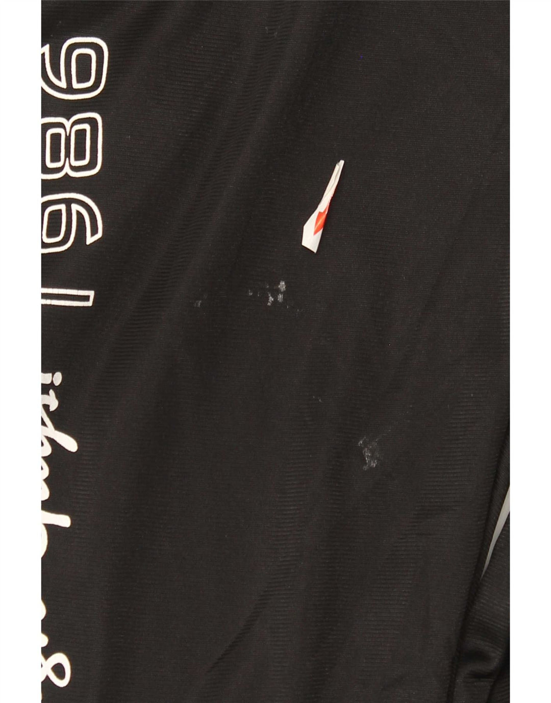 Pantalones de chándal con estampado gráfico para hombre del Tío Sam Poliéster negro mediano