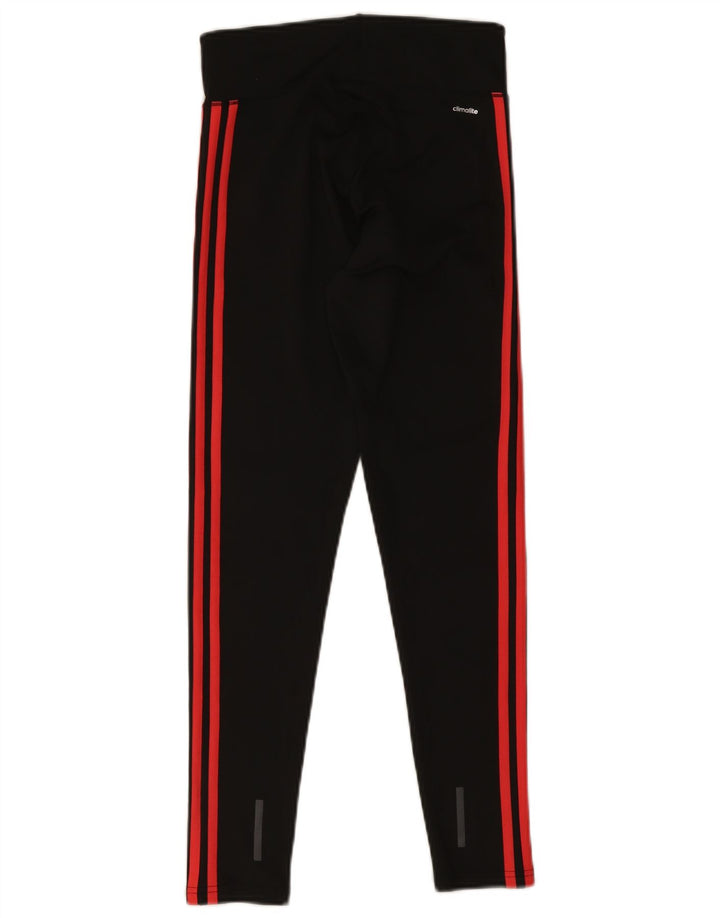 Adidas Leggings Climalite para mujer Reino Unido 8/10 Pequeño Negro Poliéster