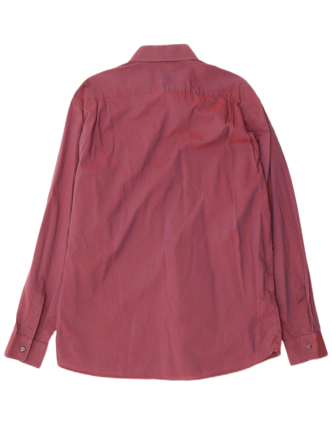 Camisa Hugo Boss Hombre Talla 41 16 Grande Burdeos