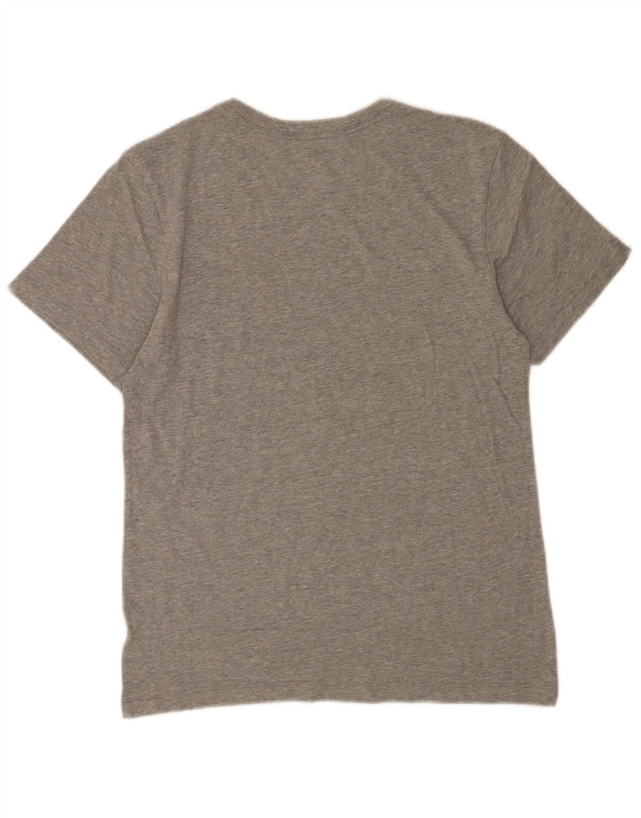 Nike Camiseta gráfica para hombre Top pequeño gris moteado