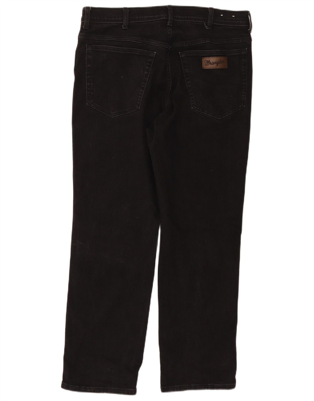 WRANGLER Vaqueros rectos Texas para hombre W38 L30 Algodón negro