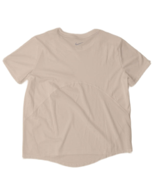 Camiseta Nike Dri Fit para hombre, talla mediana, blanca