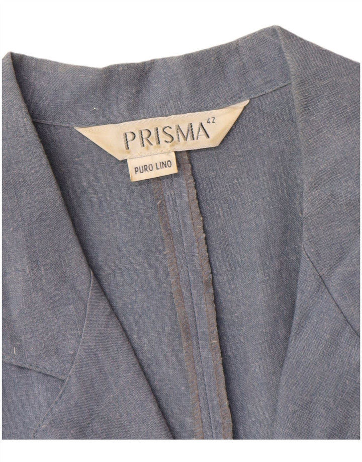 Mono corto Mujer PRISMA IT 42 Lino azul medio