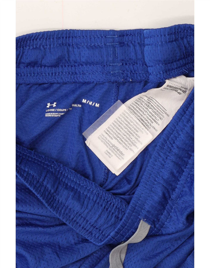 Under Armour Pantalones cortos deportivos para hombre Poliéster azul medio