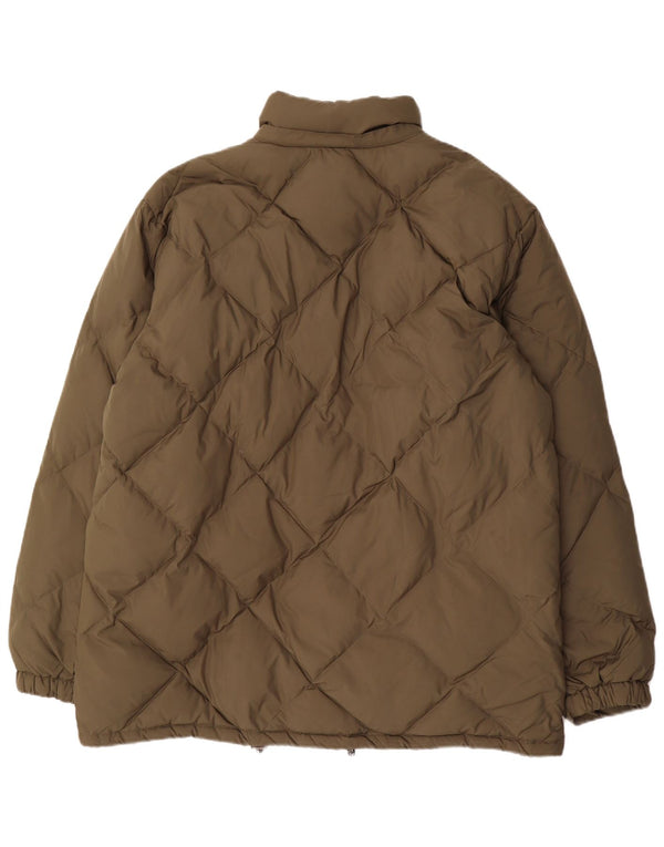 Conte of Florence Chaqueta acolchada para hombre UK 42 XL Caqui Poliéster