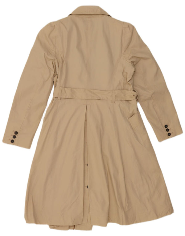 Zara Mujer Gabardina Reino Unido 44 Grande Beige