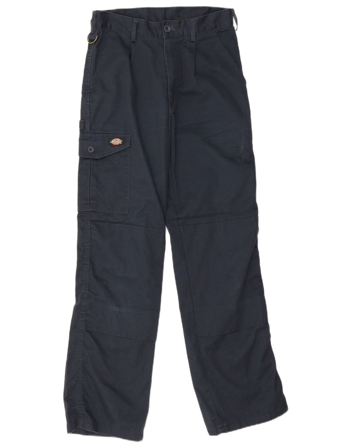 Dickies Pantalón cargo recto para hombre W28 L31 Poliéster azul marino