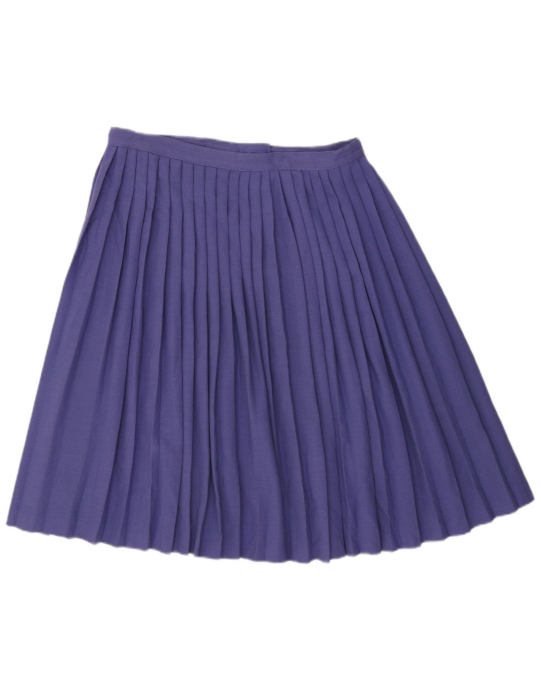 Vintage mujer falda plisada W32 grande púrpura