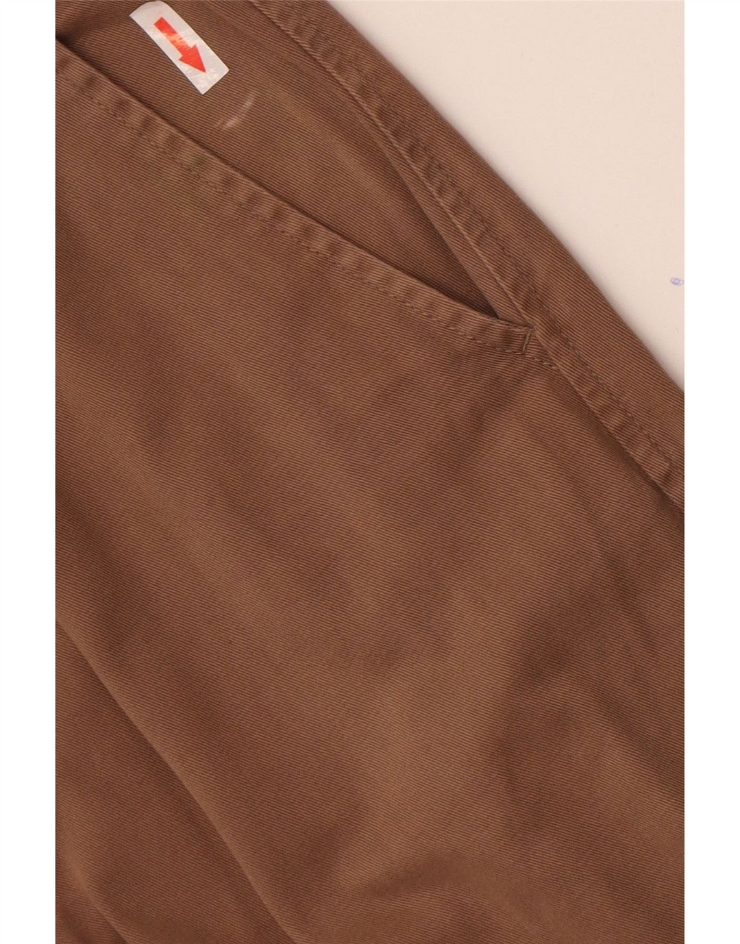 Marks & Spencer Pantalones chinos de corte regular para hombre W36 L29 Algodón marrón