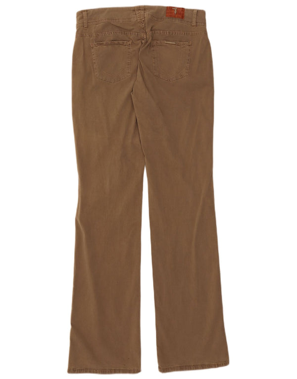 Vaqueros Trussardi Mujer De Talle Bajo Bootcut W29 L33 Algodón Beige