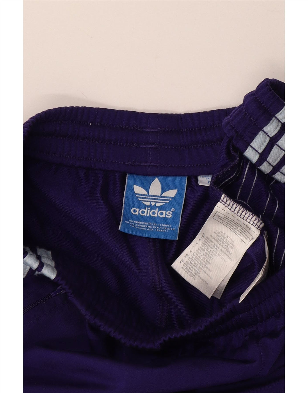 Pantalón De Chándal Adidas Hombre Morado Medio Poliéster