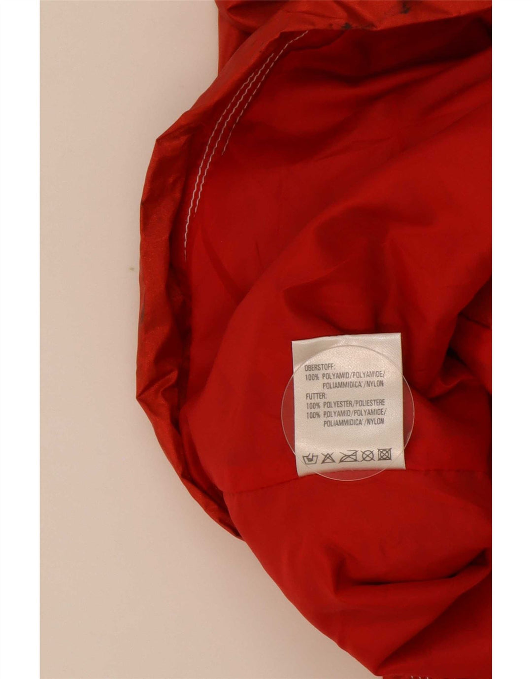 Killtec Chaqueta impermeable con capucha para hombre UK 46 3XL Poliamida roja