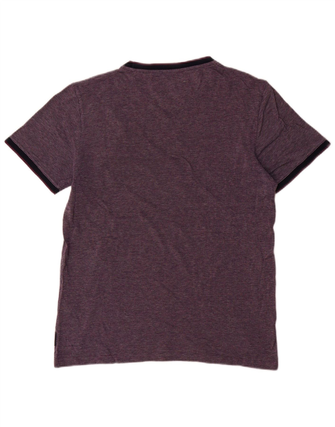Ted Baker - Camiseta para hombre, talla 3, algodón morado mediano