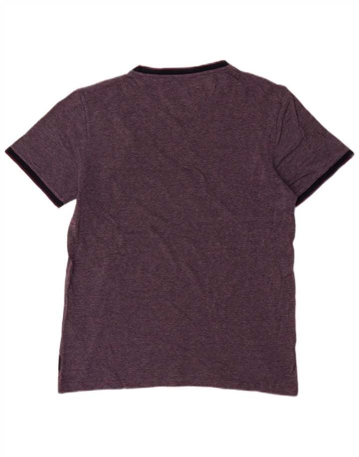 Ted Baker - Camiseta para hombre, talla 3, algodón morado mediano