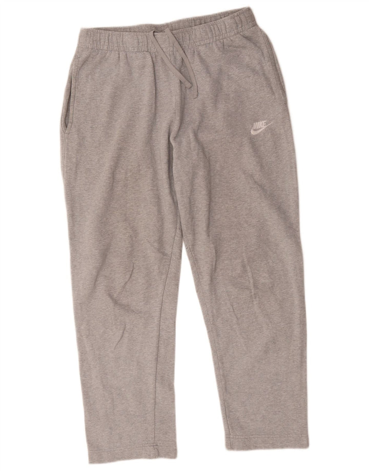 Nike Pantalones de chándal para mujer UK 44 Algodón moteado gris medio
