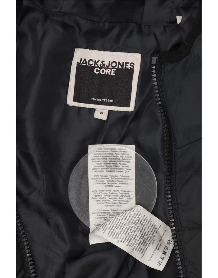 Jack & Jones Chaqueta Acolchada con Capucha para Mujer UK 40 Small Black