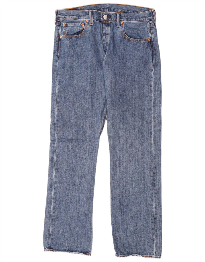 Levi's Vaqueros rectos 501 para hombre W34 L32 Algodón azul