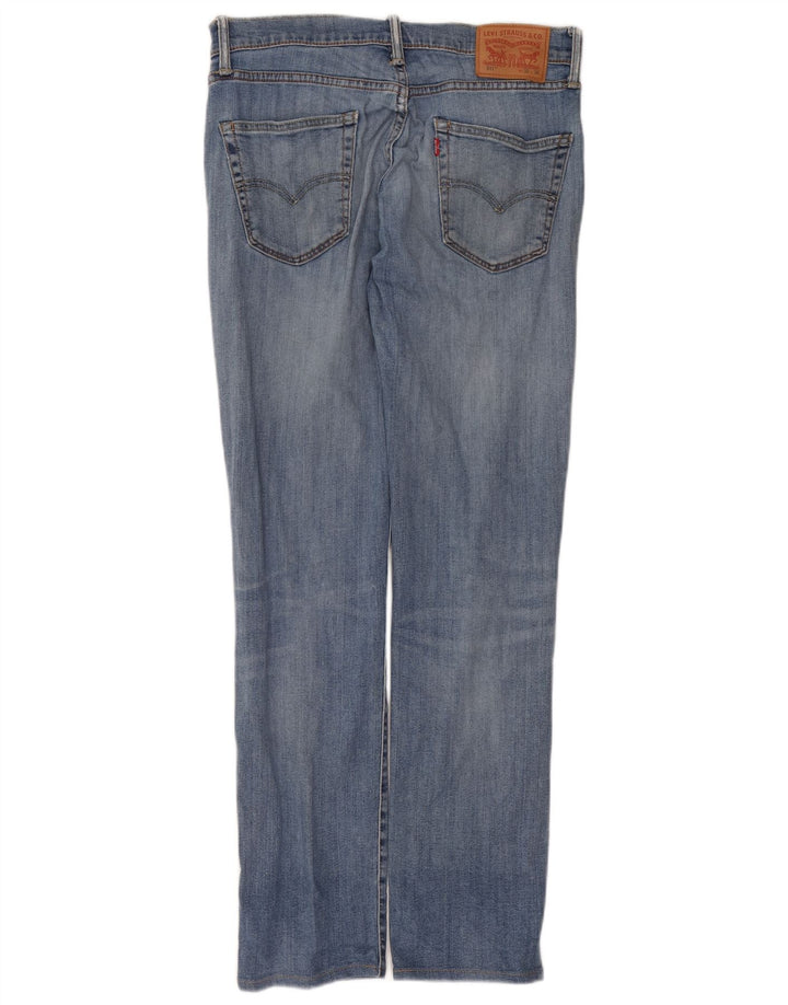Levi's Hombre 511 Slim Jeans W32 L31 Algodón Azul