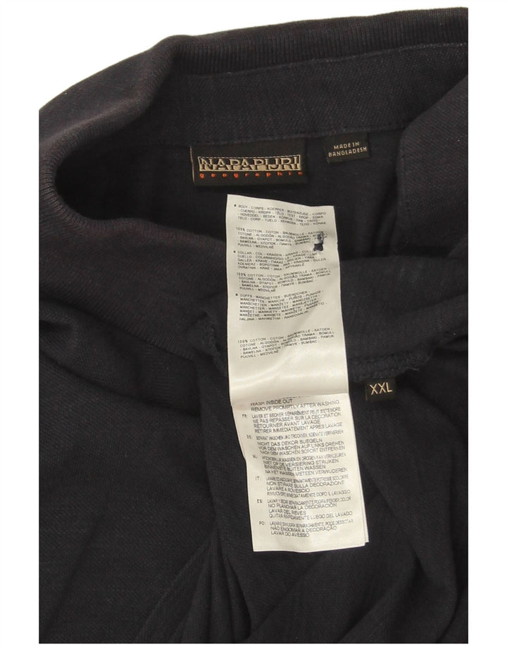 Napapijri Polo Hombre 2XL Azul Marino Algodón