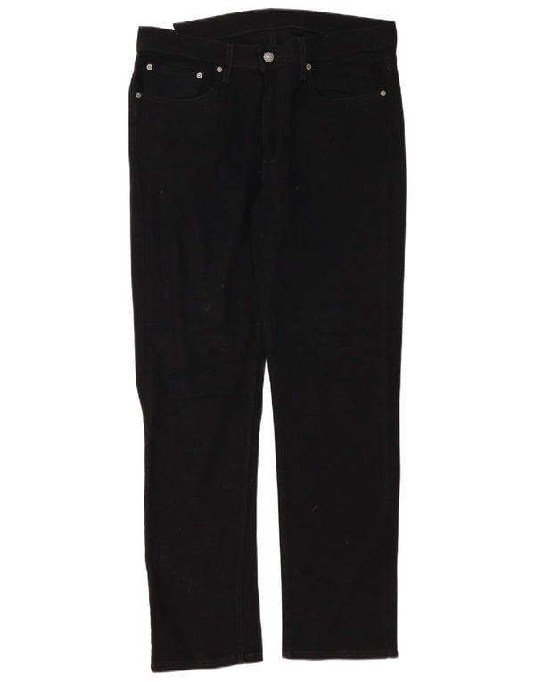 Levi's Vaqueros rectos 514 para hombre W34 L32 Algodón negro