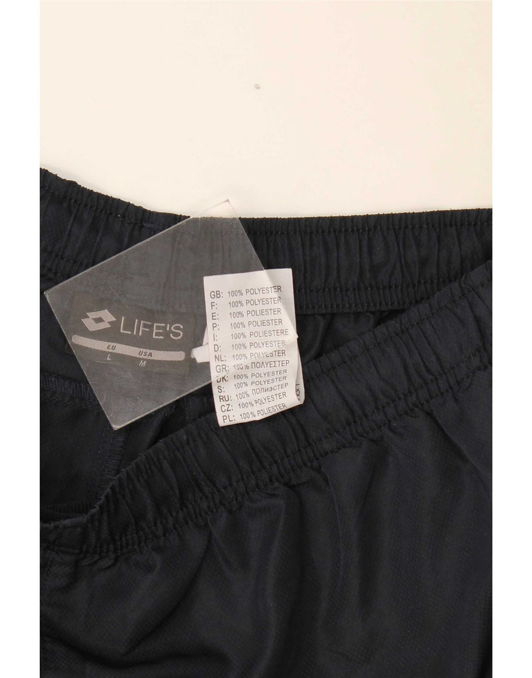 Pantalones cortos deportivos Umbro para hombre Poliéster azul marino mediano