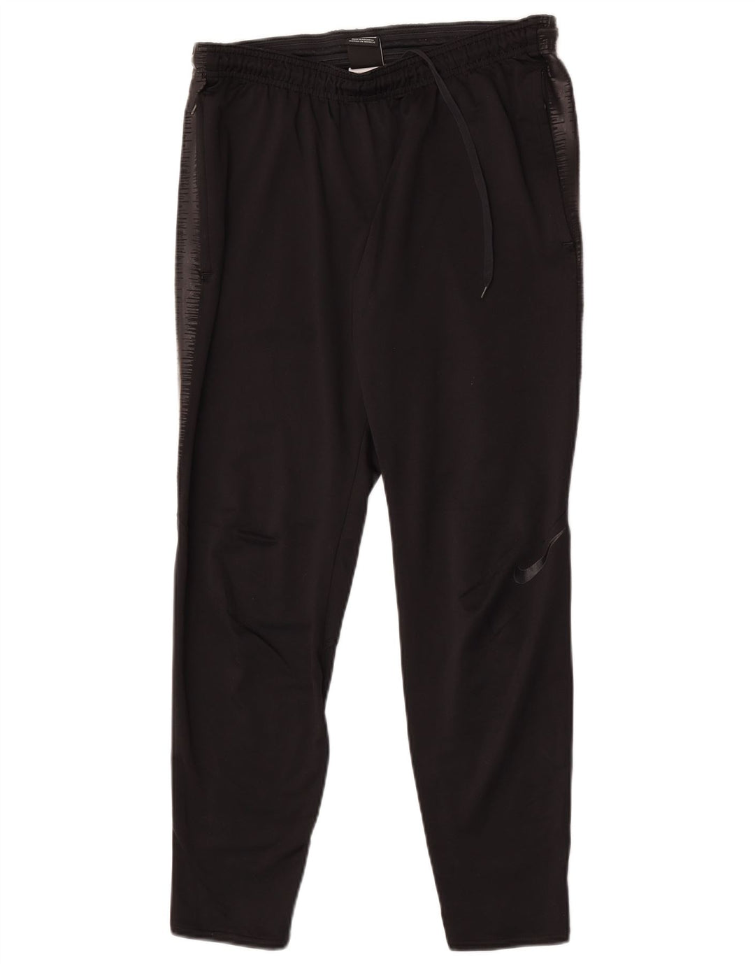 Pantalones De Chándal Nike Dri Fit Para Hombre Poliéster Color Block Negro Mediano