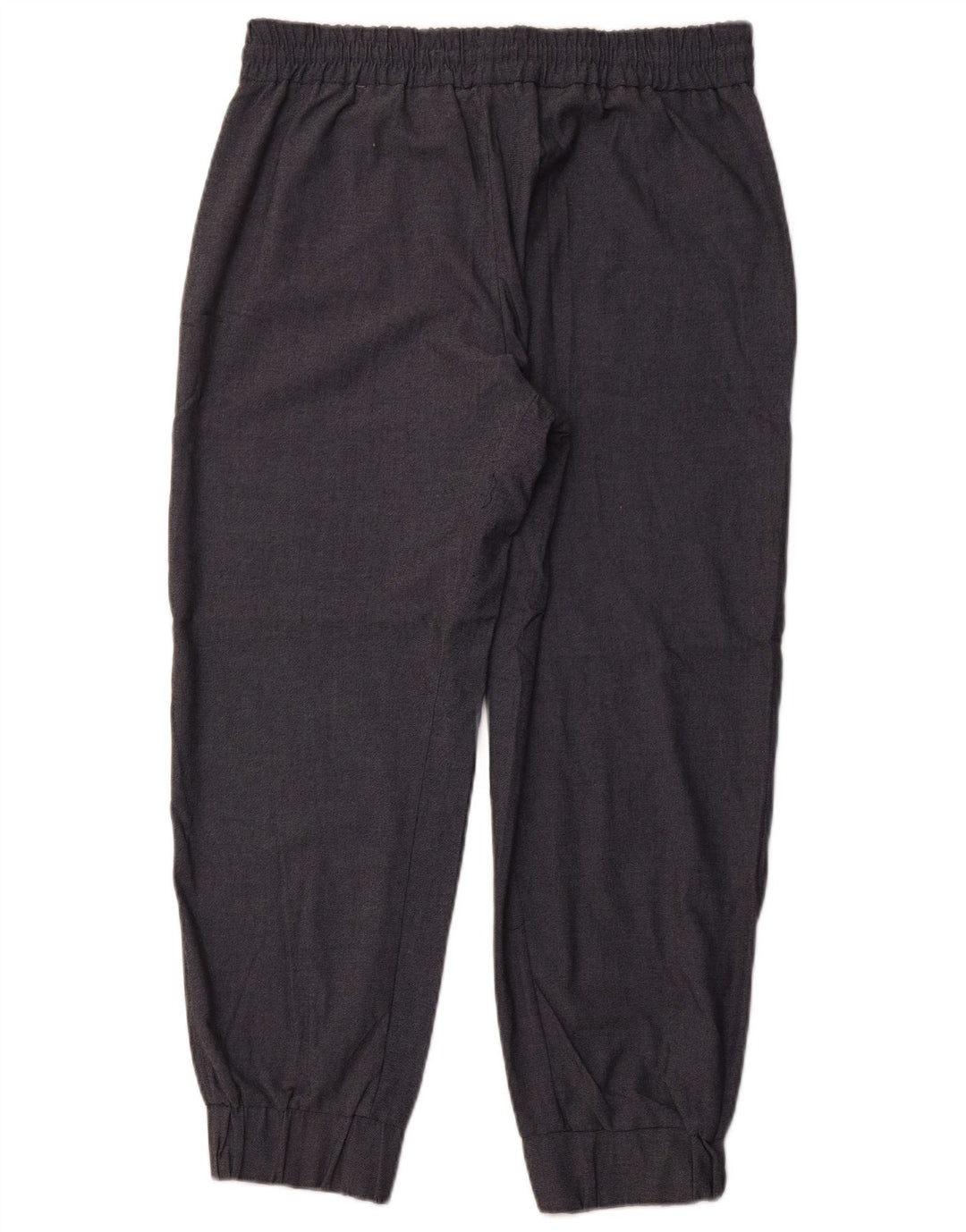 ZARA Mujer Joggers Chino Pantalón XL W32 L27 Gris Poliéster