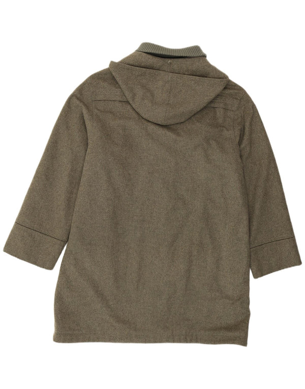 Merlet Abrigo con capucha para hombre IT 50 Large Lana caqui