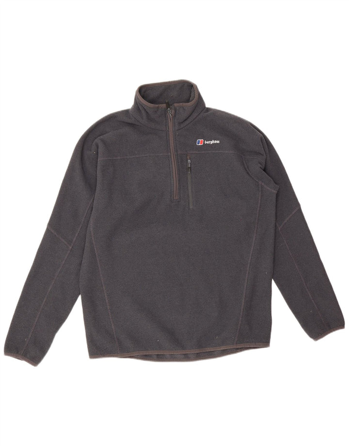 Berghaus Jersey De Forro Polar Con Cremallera Y Cuello Para Hombre Poliéster Gris Medio