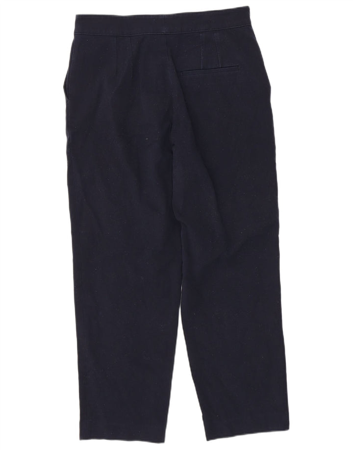Pantalón Corto Mujer Massimo Dutti EU 40 Medium W30 L26 Azul Marino