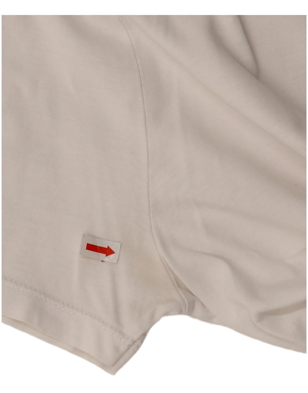 Zara Mujer Camiseta Gráfica Top UK 12 Medium Blanco