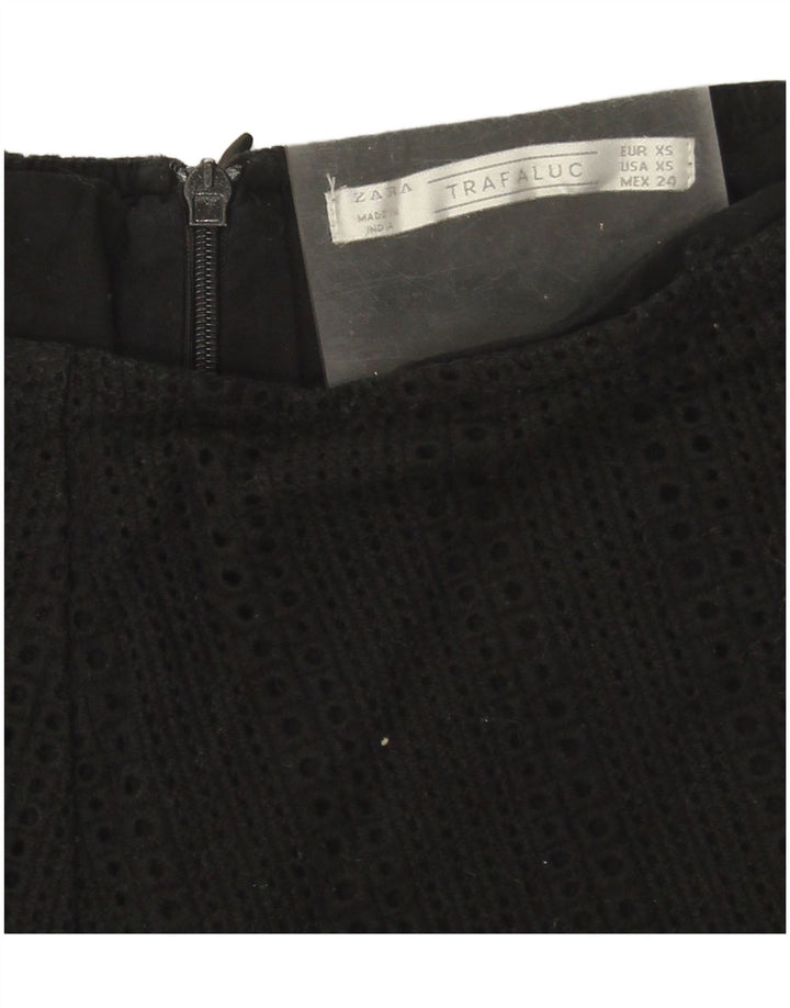 Zara Mujer Trafaluc Hot Pants XS W24 Negro