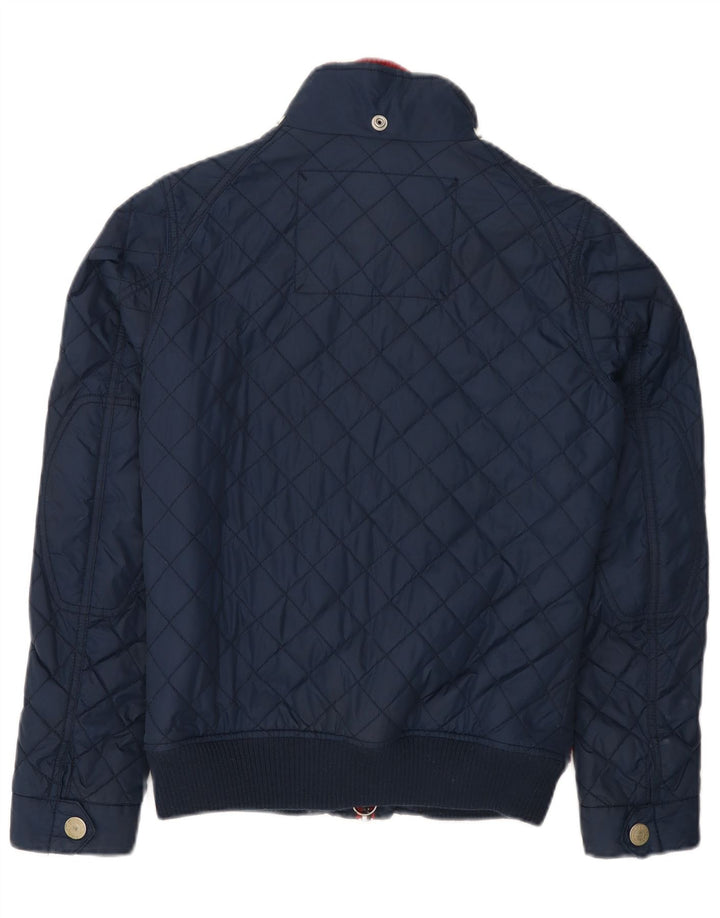 Superdry Chaqueta Acolchada Para Mujer UK 44 Medium Azul Marino Nylon