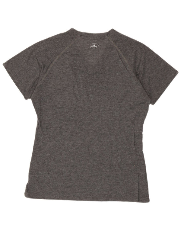 UNDER ARMOUR Camiseta para mujer Top UK 12 Poliéster gris medio
