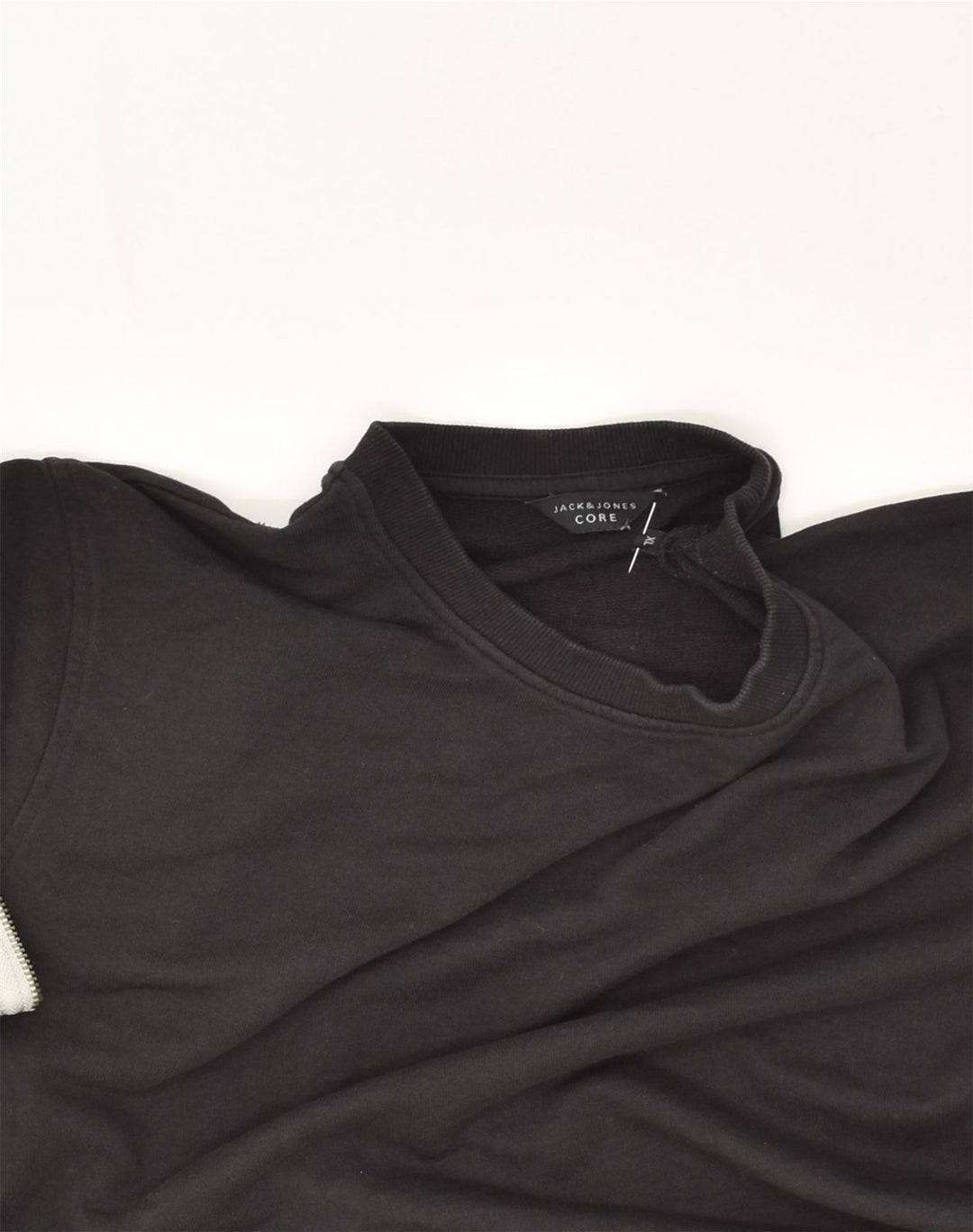 JACK & JONES Womens T-Shirt Top XL Black Cotton | Vintage Jack & Jones | Thrift | Second-Hand Jack & Jones | Used Clothing | Messina Hembry 