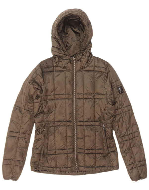 Refrigue Chaqueta acolchada con capucha Evolution para mujer UK 6 XS Gris