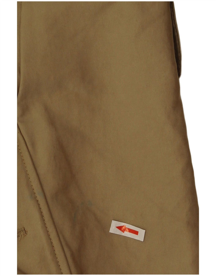 Zara Mujer Gabardina UK 44 Poliéster Beige Medio
