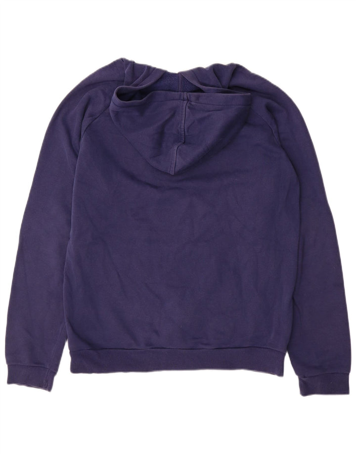 PUMA Sudadera con capucha gráfica para niños 15-16 años Azul marino