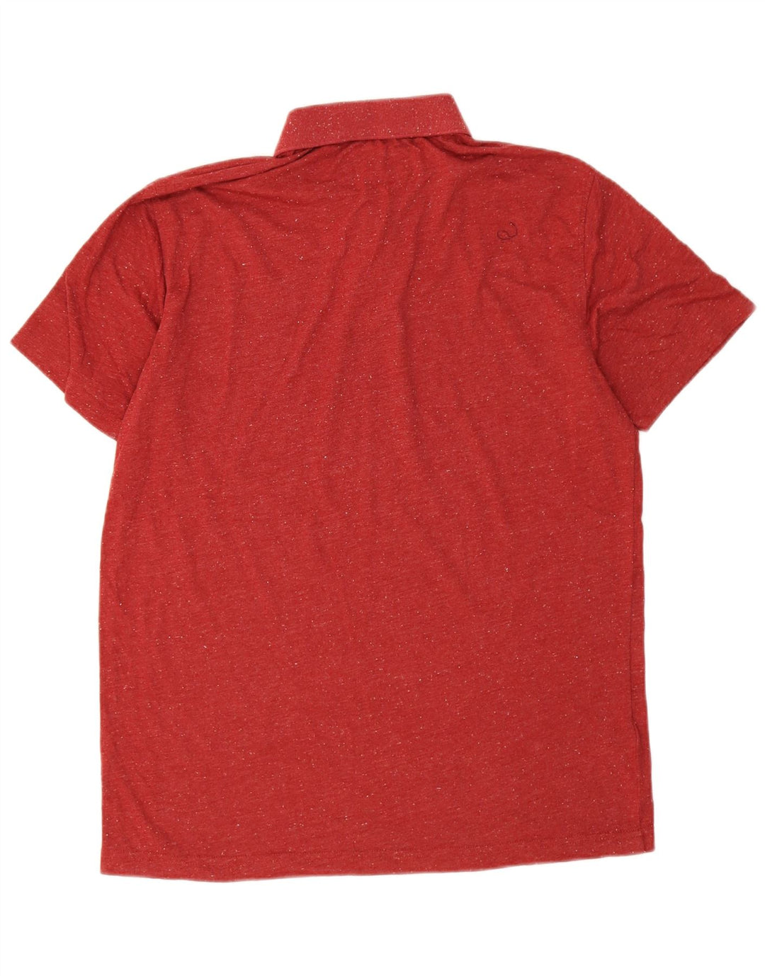 Polo Penguin Hombre De Algodón Moteado Rojo Medio