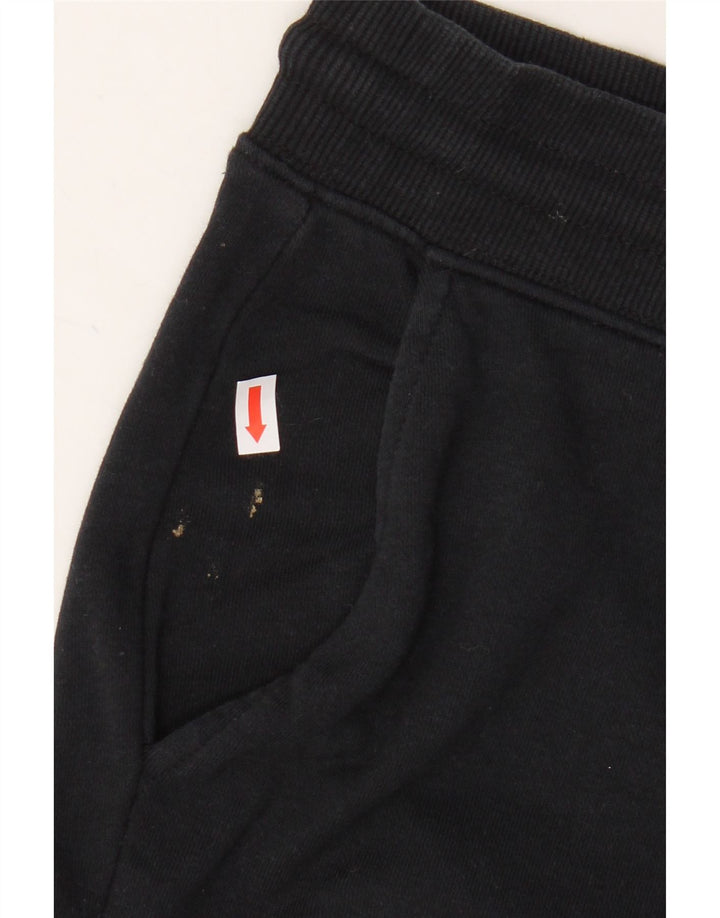 MARKS & SPENCER Womens Tracksuit Trousers Joggers UK 10 Small  Black Vintage Marks & Spencer and Second-Hand Marks & Spencer from Messina Hembry 