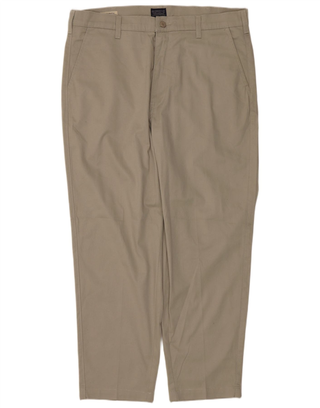 LEVI'S Pantalón chino cónico para hombre W36 L28 Algodón beige