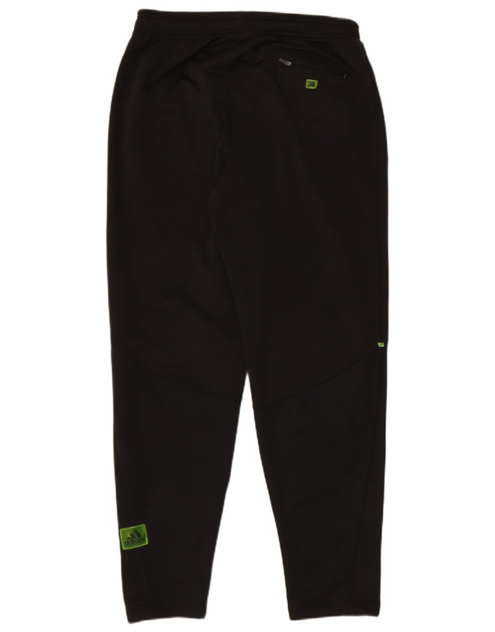ADIDAS Mens Tracksuit Trousers Large  Black Polyester