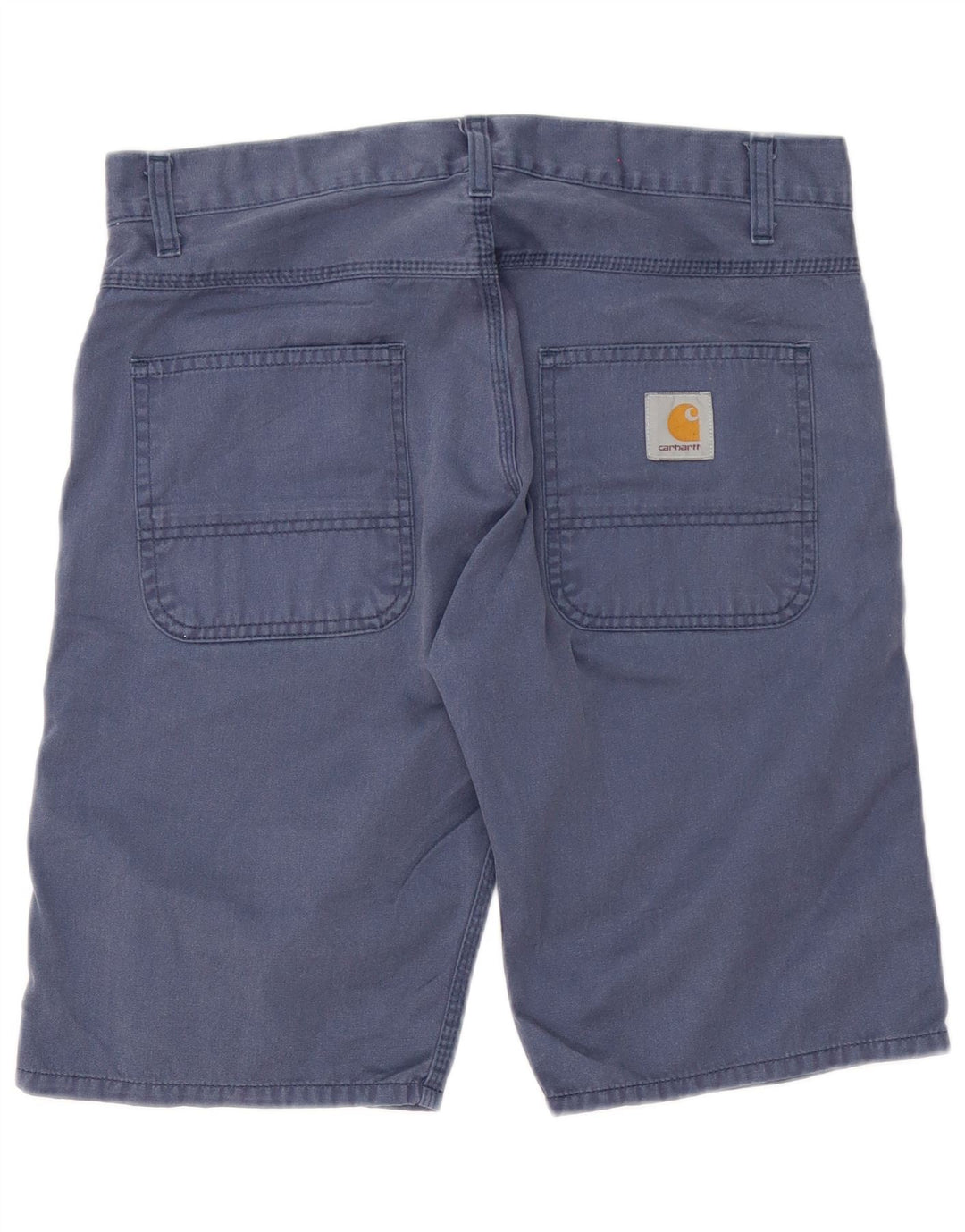 Carhartt Pantalones cortos casuales para hombre W32 Algodón azul marino mediano